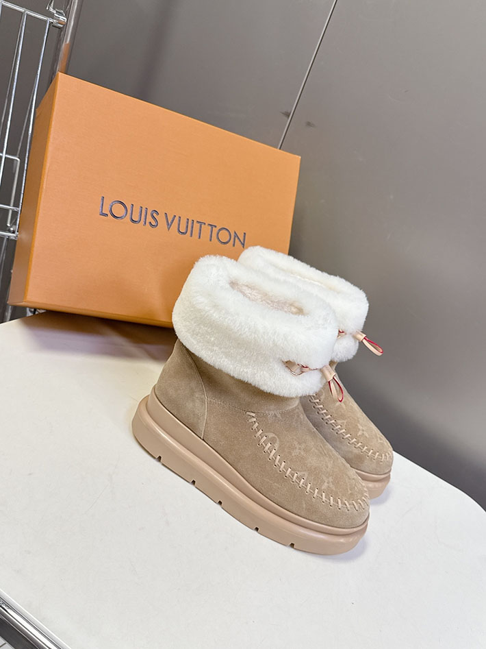 レディース 最高級ルイヴィトンスーパーコピー LV コルティナ アンクルブーツ 1AIUER ルイヴィトン ブーツ 新作 - 画像 (9)
