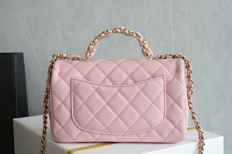 シャネル 新作バッグ 2026 CHANEL マトラッセ CCマーク ココマーク ミニバッグ ピンク AS5701 B21431 U2360 シャネル バッグ マトラッセ - 画像 (9)