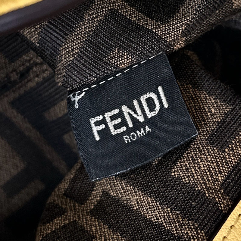 フェンディ 人気バッグ FENDI スパイ スモール バッグ イエロー 8BR838AYCTF1NPV フェンディ スパイ バッグ 定価 - 画像 (4)