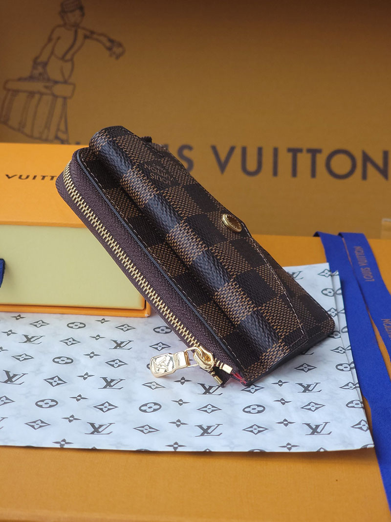 ルイヴィトン 新作 レディース Louis Vuitton カードケース ポルト カルト・レクト ヴェルソ ルージュ N60405 ヴィトン カードケース 財布代わり - 画像 (8)