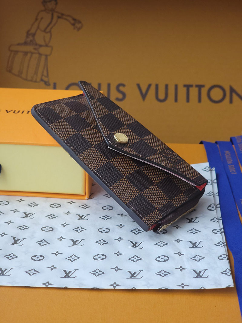 ルイヴィトン 新作 レディース Louis Vuitton カードケース ポルト カルト・レクト ヴェルソ ルージュ N60405 ヴィトン カードケース 財布代わり - 画像 (7)