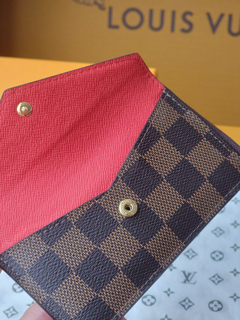 ルイヴィトン 新作 レディース Louis Vuitton カードケース ポルト カルト・レクト ヴェルソ ルージュ N60405 ヴィトン カードケース 財布代わり - 画像 (4)