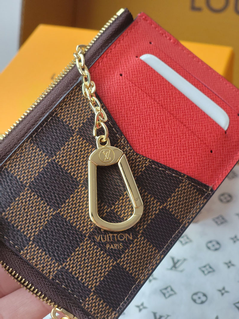 ルイヴィトン 新作 レディース Louis Vuitton カードケース ポルト カルト・レクト ヴェルソ ルージュ N60405 ヴィトン カードケース 財布代わり - 画像 (3)