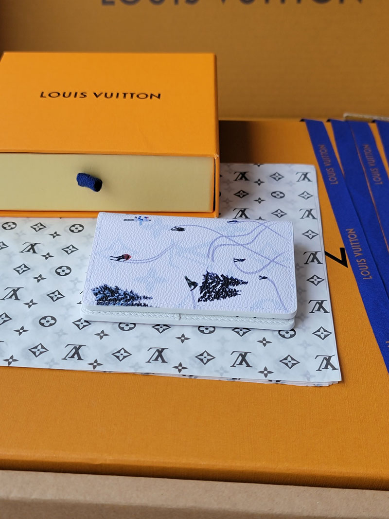 ルイヴィトン 新作 レディース LV カードケース オーガナイザー・ドゥ ポッシュ スキーホワイト M14882 ヴィトン 名刺入れ ビジネス - 画像 (7)