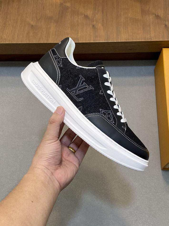 最高級ルイヴィトンスーパーコピー Louis Vuitton ビバリーヒルズ スニーカー ブラック 1AJ782 ヴィトン スニーカー メンズ - 画像 (9)
