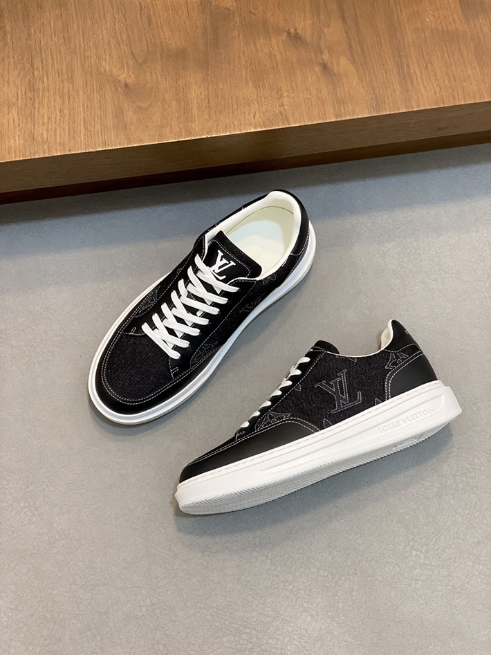 最高級ルイヴィトンスーパーコピー Louis Vuitton ビバリーヒルズ スニーカー ブラック 1AJ782 ヴィトン スニーカー メンズ - 画像 (8)