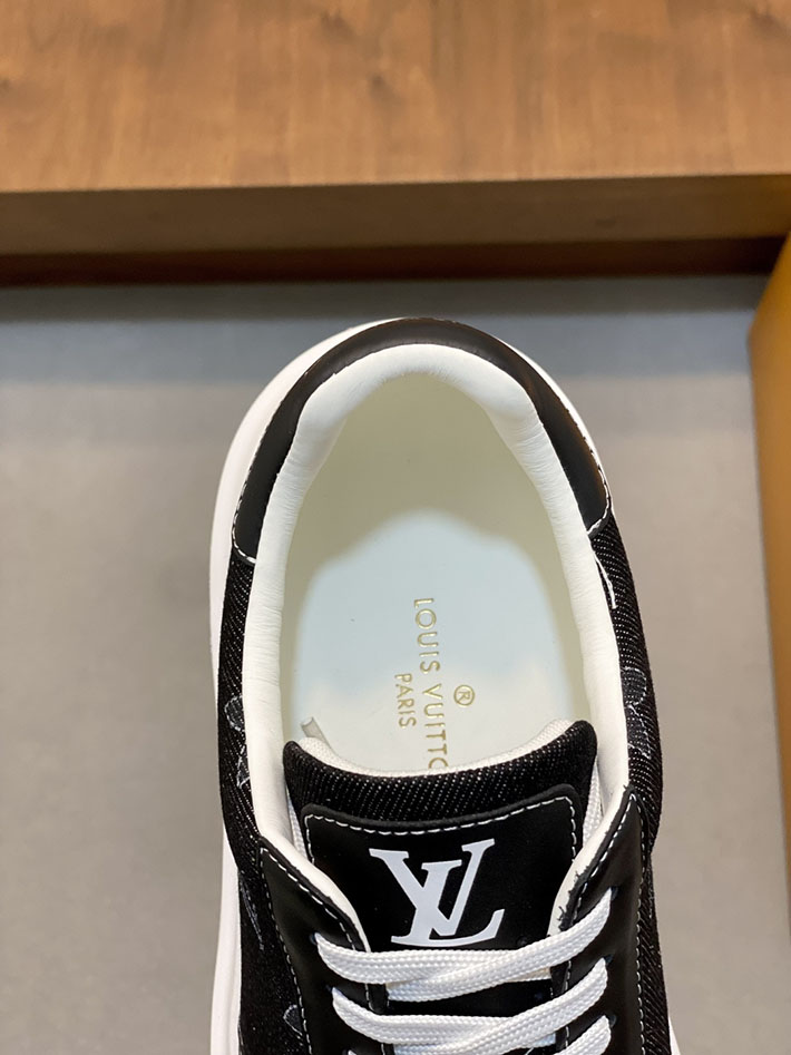 最高級ルイヴィトンスーパーコピー Louis Vuitton ビバリーヒルズ スニーカー ブラック 1AJ782 ヴィトン スニーカー メンズ - 画像 (6)