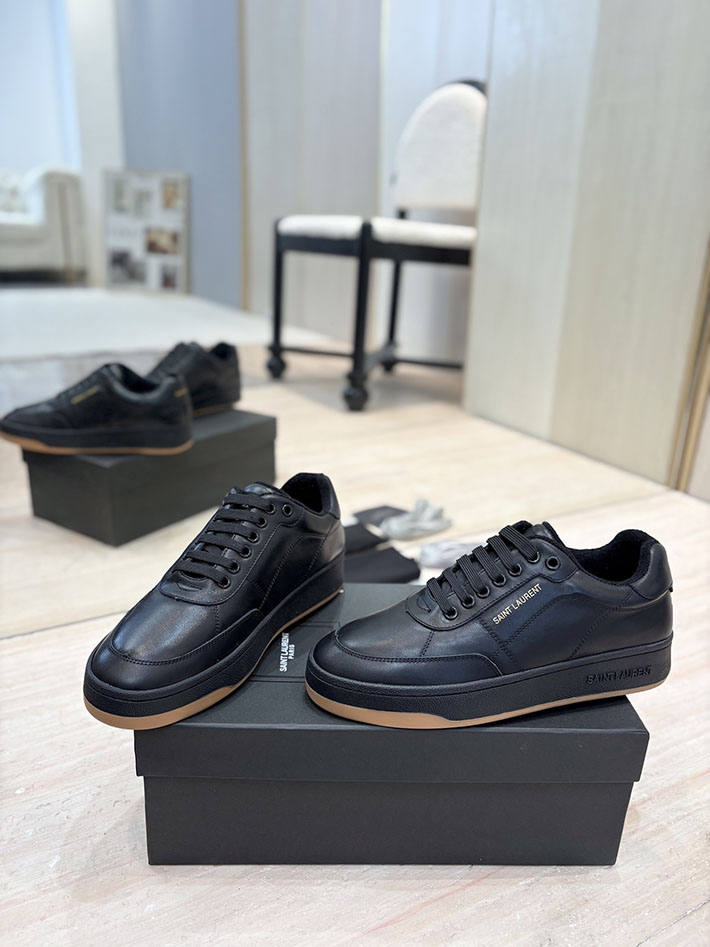 最高級サンローランスーパーコピー Saint Laurent スニーカー レザー 靴 ローカット 2526937 サン ローラン スニーカー レディース - 画像 (8)