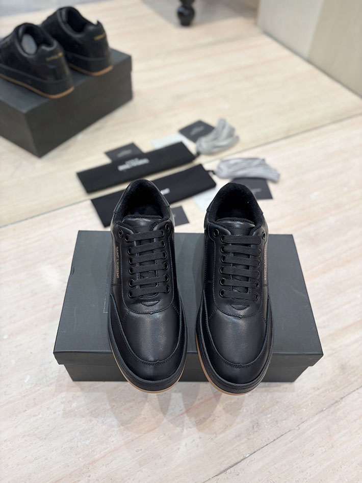 最高級サンローランスーパーコピー Saint Laurent スニーカー レザー 靴 ローカット 2526937 サン ローラン スニーカー レディース - 画像 (7)