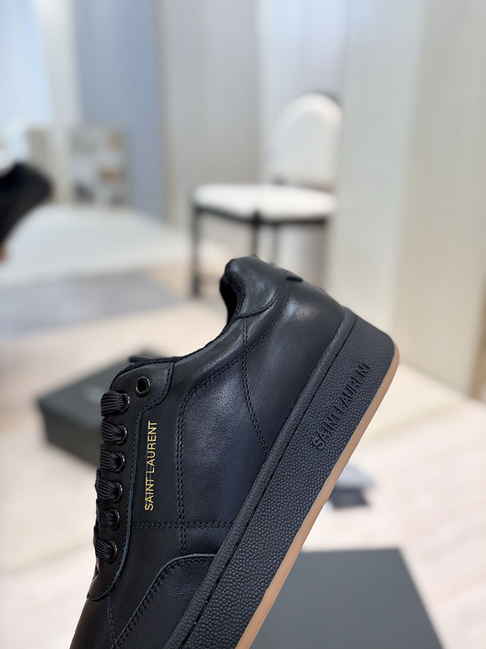 最高級サンローランスーパーコピー Saint Laurent スニーカー レザー 靴 ローカット 2526937 サン ローラン スニーカー レディース - 画像 (3)