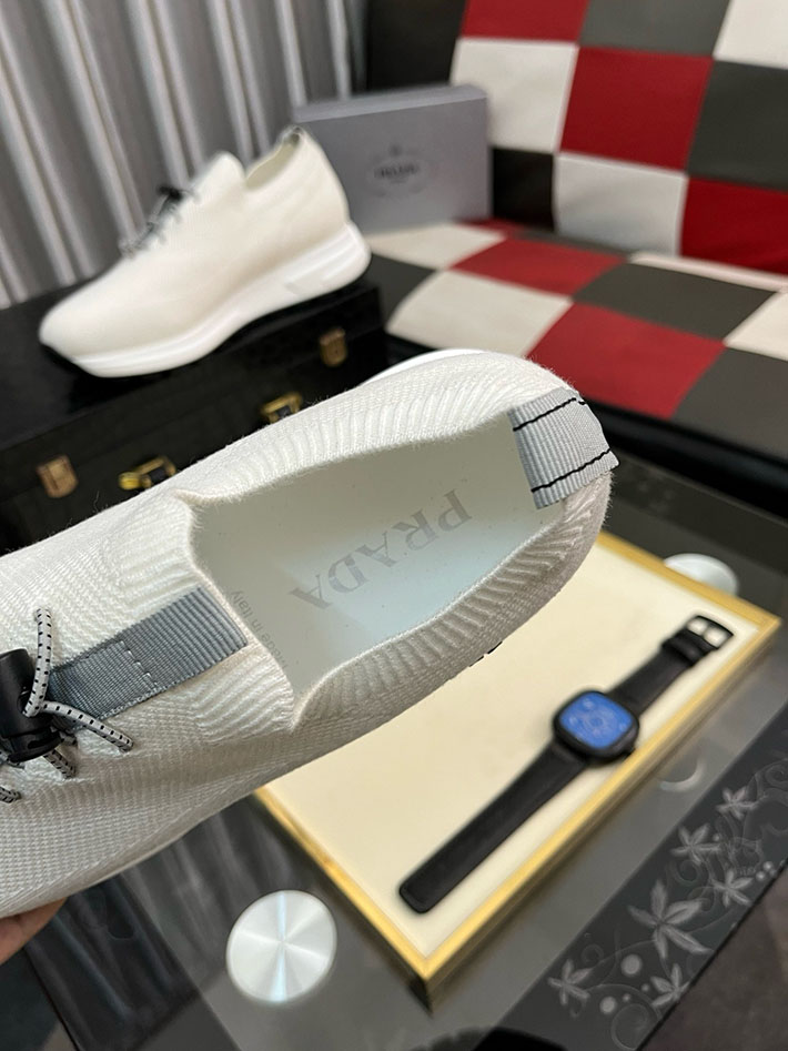 最高級プラダスーパーコピー PRADA MEN スニーカー 2S2953 大人気シリーズ 2628017 プラダ スニーカー 白 - 画像 (7)