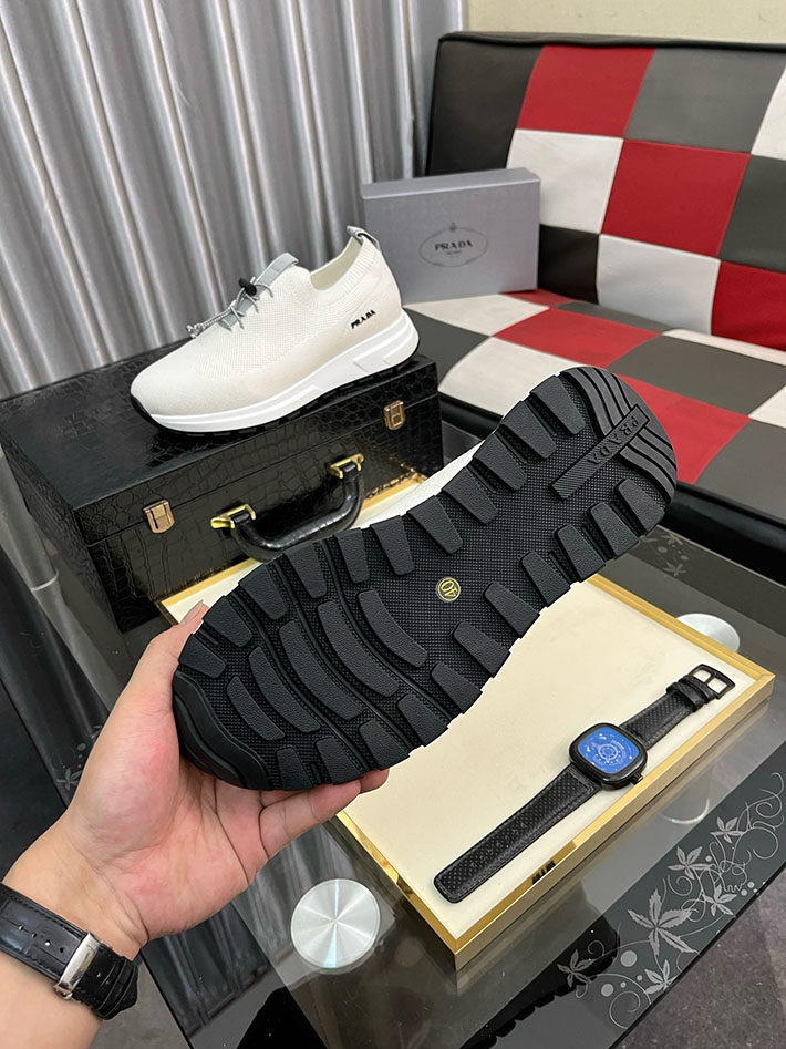 最高級プラダスーパーコピー PRADA MEN スニーカー 2S2953 大人気シリーズ 2628017 プラダ スニーカー 白 - 画像 (6)