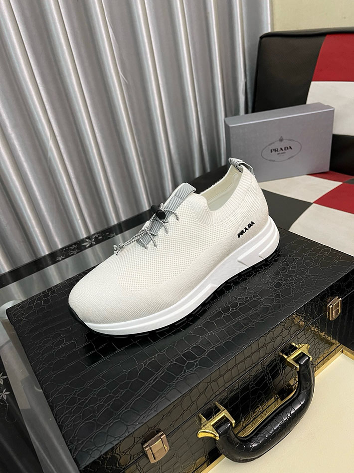 最高級プラダスーパーコピー PRADA MEN スニーカー 2S2953 大人気シリーズ 2628017 プラダ スニーカー 白 - 画像 (5)