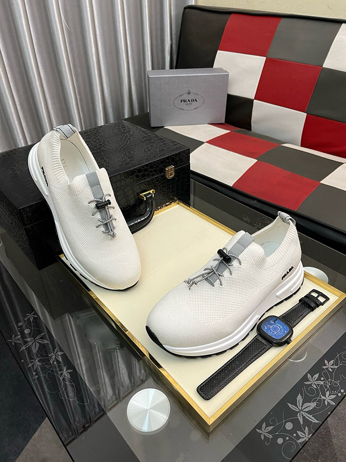 最高級プラダスーパーコピー PRADA MEN スニーカー 2S2953 大人気シリーズ 2628017 プラダ スニーカー 白 - 画像 (3)
