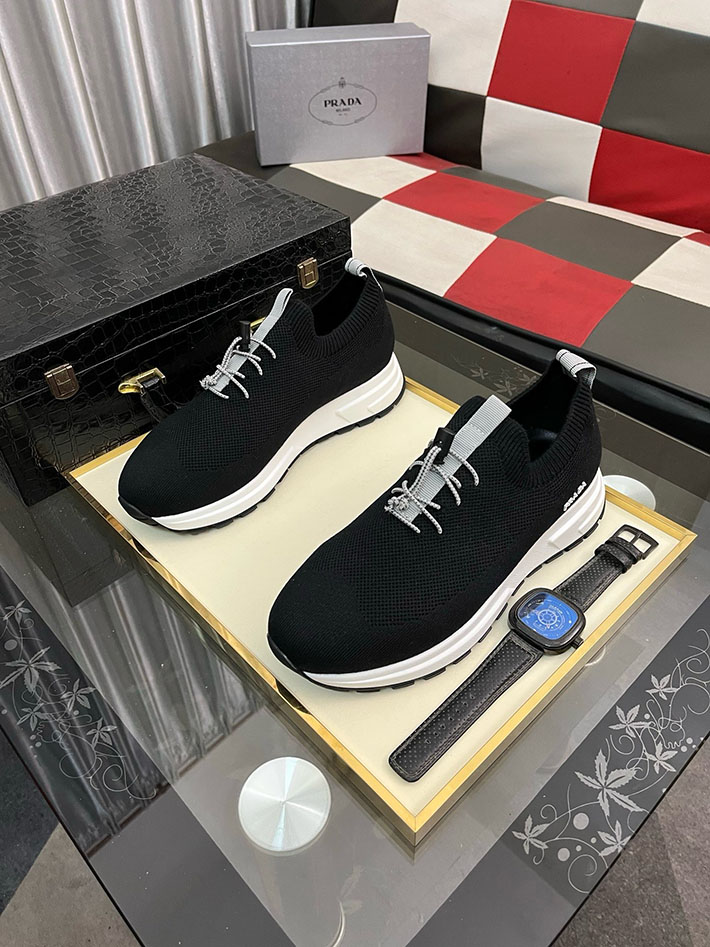 最高級プラダスーパーコピー PRADA MEN スニーカー 2S2953 大人気シリーズ 2628019 プラダ スニーカー アウトレット - 画像 (4)