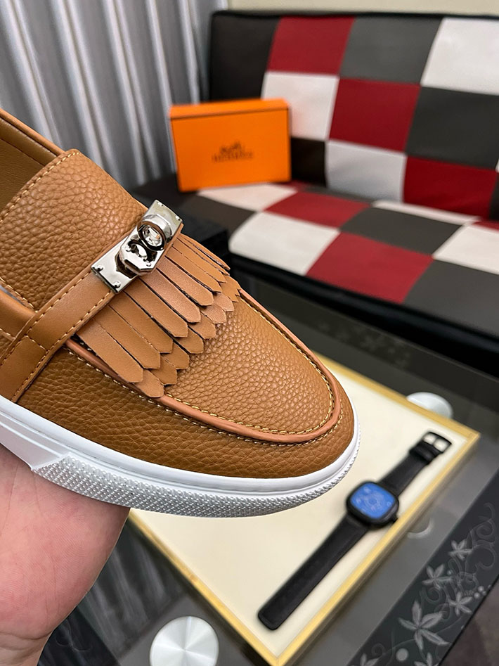 メンズ 最高級エルメススーパーコピー HERMES ゲーム Gameスリッポンスニーカー 2628020 エルメス ゲーム スニーカー - 画像 (9)