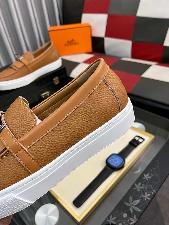 メンズ 最高級エルメススーパーコピー HERMES ゲーム Gameスリッポンスニーカー 2628020 エルメス ゲーム スニーカー - 画像 (8)
