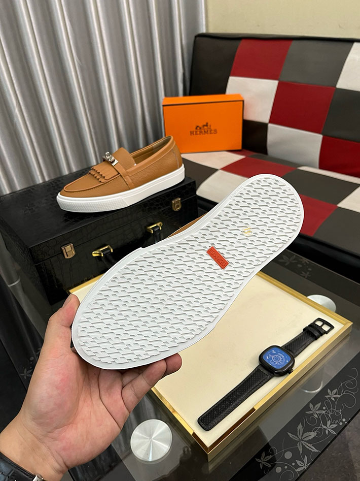 メンズ 最高級エルメススーパーコピー HERMES ゲーム Gameスリッポンスニーカー 2628020 エルメス ゲーム スニーカー - 画像 (6)