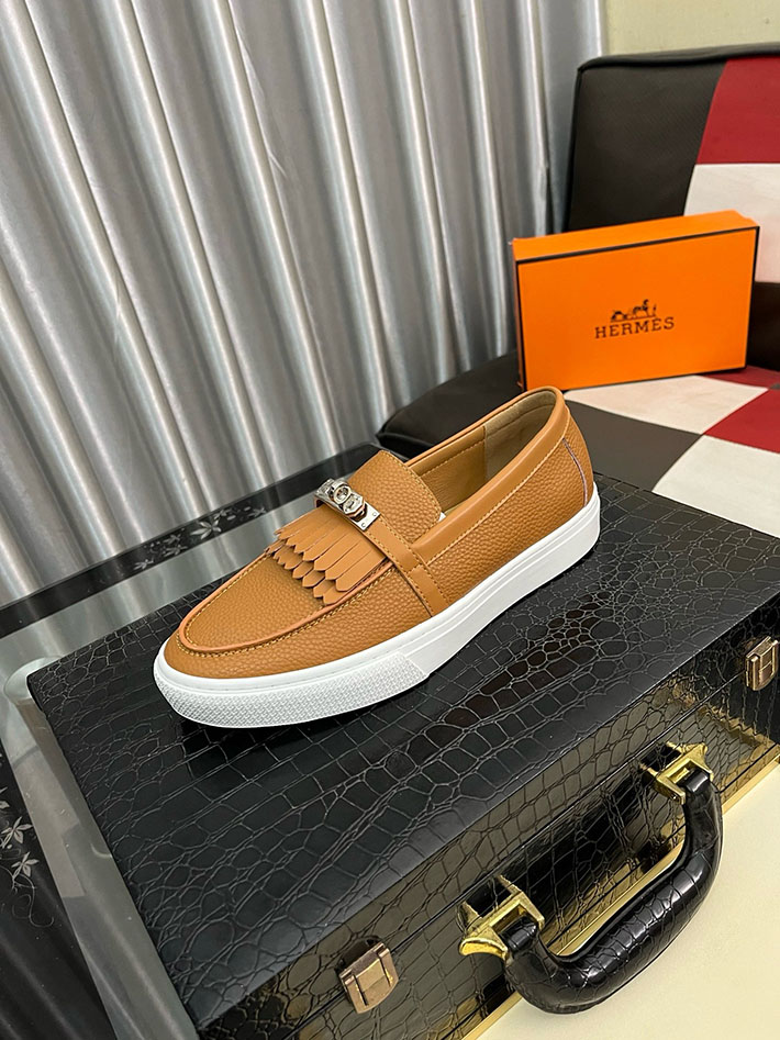 メンズ 最高級エルメススーパーコピー HERMES ゲーム Gameスリッポンスニーカー 2628020 エルメス ゲーム スニーカー - 画像 (5)
