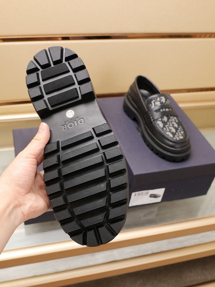 メンズ 最高級ディオールスーパーコピー DIOR EXPLORER ローファー 革靴 シューズ レザー 2628040 革靴 メンズ ビジネス ブランド - 画像 (8)