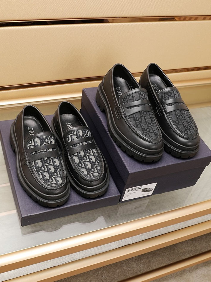 メンズ 最高級ディオールスーパーコピー DIOR EXPLORER ローファー 革靴 シューズ レザー 2628040 革靴 メンズ ビジネス ブランド - 画像 (7)