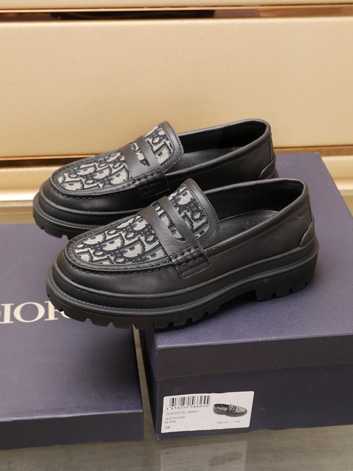 メンズ 最高級ディオールスーパーコピー DIOR EXPLORER ローファー 革靴 シューズ レザー 2628040 革靴 メンズ ビジネス ブランド - 画像 (3)