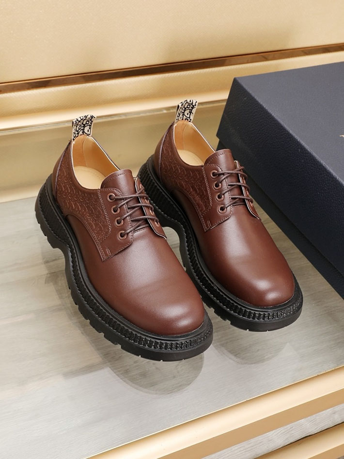 メンズ 最高級ディオールスーパーコピー DIOR オブリーク バッファローダービー シューズ 靴 2628054 Dior 革靴 メンズ - 画像 (2)
