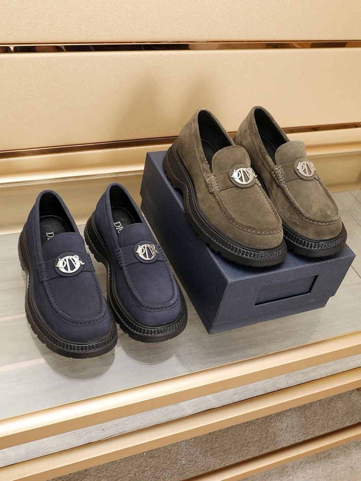 メンズ 最高級ディオールスーパーコピー DIOR Granville ローファー シューズ 靴 スエードカーフスキン 2628056 ディオール 靴 メンズ - 画像 (3)