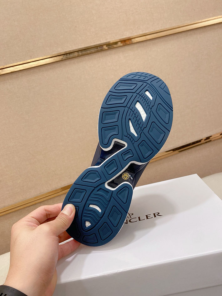 メンズ 最高級モンクレールスーパーコピー MONCLER ローカットスニーカー ロゴ トリコロールタグ 2628091 モンクレール 靴 メンズ - 画像 (3)