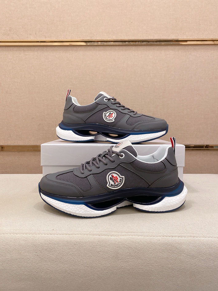 メンズ 最高級モンクレールスーパーコピー MONCLER ローカットスニーカー ロゴ トリコロールタグ 2628092 モンクレール 靴 アウトレット - 画像 (5)
