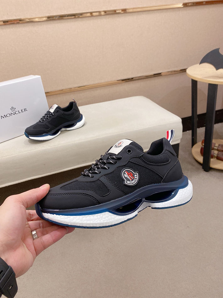 メンズ 最高級モンクレールスーパーコピー MONCLER ローカットスニーカー ロゴ トリコロールタグ 2628094 モンクレール スニーカー メンズ - 画像 (9)