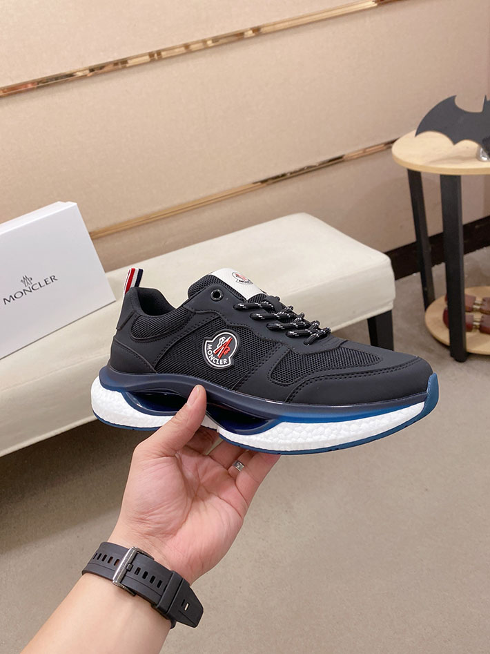 メンズ 最高級モンクレールスーパーコピー MONCLER ローカットスニーカー ロゴ トリコロールタグ 2628094 モンクレール スニーカー メンズ - 画像 (8)
