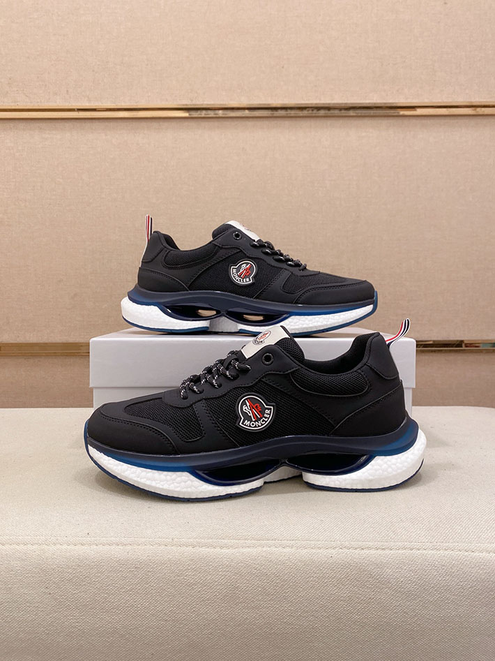 メンズ 最高級モンクレールスーパーコピー MONCLER ローカットスニーカー ロゴ トリコロールタグ 2628094 モンクレール スニーカー メンズ - 画像 (5)