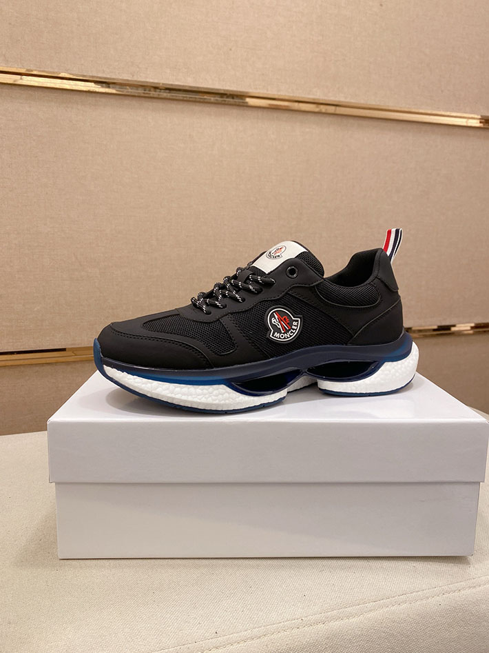メンズ 最高級モンクレールスーパーコピー MONCLER ローカットスニーカー ロゴ トリコロールタグ 2628094 モンクレール スニーカー メンズ - 画像 (2)