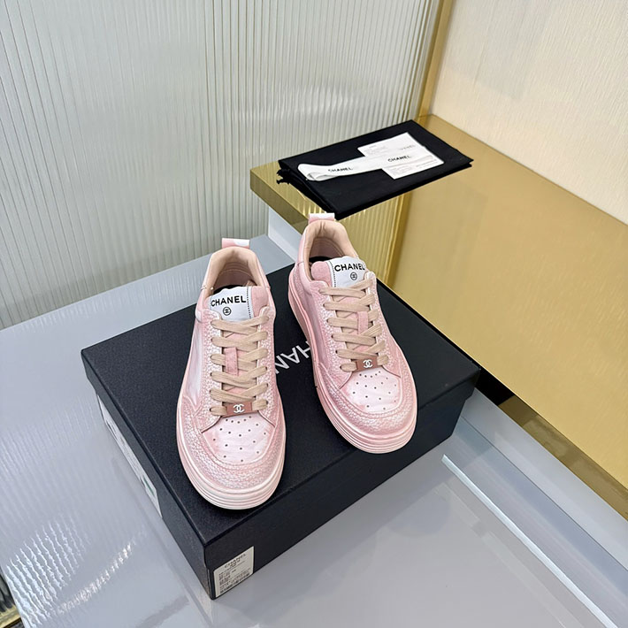 レディース 最高級シャネルスーパーコピー CHANEL スニーカー レースアップ ローカット ココマーク レザー 2628152 レディーススニーカー おしゃれ 人気 - 画像 (9)