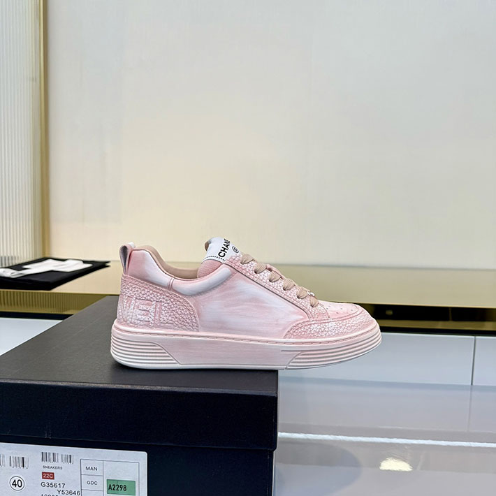 レディース 最高級シャネルスーパーコピー CHANEL スニーカー レースアップ ローカット ココマーク レザー 2628152 レディーススニーカー おしゃれ 人気 - 画像 (5)