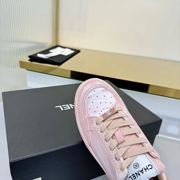 レディース 最高級シャネルスーパーコピー CHANEL スニーカー レースアップ ローカット ココマーク レザー 2628152 レディーススニーカー おしゃれ 人気 - 画像 (3)