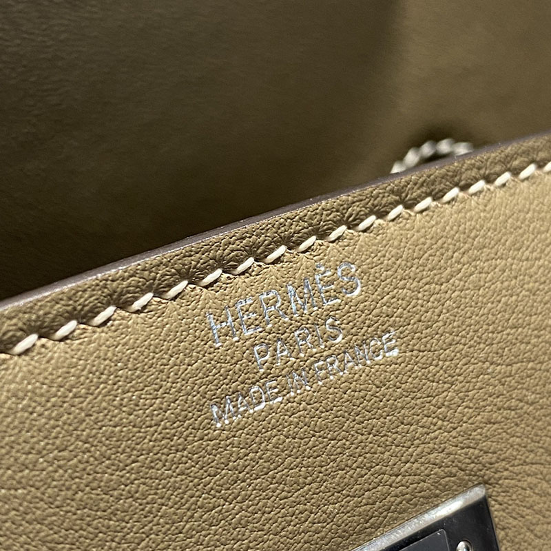 HERMES バーキンショルダーライト 29 Shoulder birkin エトゥープ スイフト シルバー金具 2627395 ショルダーバーキン 新作 - 画像 (4)