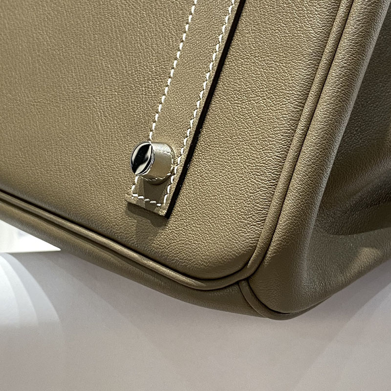 HERMES バーキンショルダーライト 29 Shoulder birkin エトゥープ スイフト シルバー金具 2627395 ショルダーバーキン 新作 - 画像 (3)