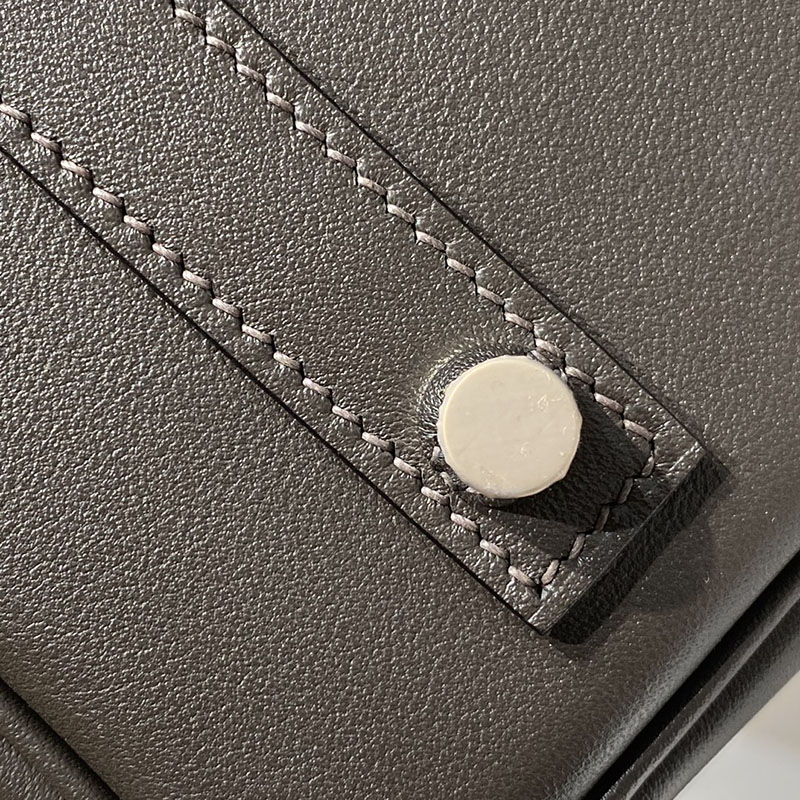 HERMES バーキンショルダーライト 29 Shoulder birkin エベンヌ スイフト シルバー金具 2627397 バーキン ショルダーストラップ - 画像 (3)