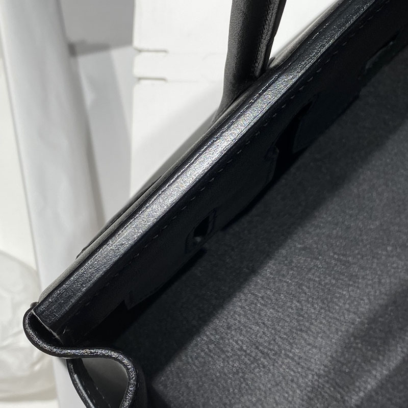HERMES バーキンショルダーライト 29 Shoulder birkin 黒 ブラック スイフト シルバー金具 2627399 エルメス バッグ バーキン - 画像 (4)
