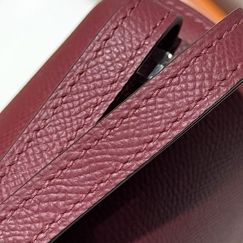 エルメス アウトレット 海外 HERMES コンスタンス3 ミニ ルビー ヴォーエプソン シルバー金具 2627417 コンスタンスミニ 定価 - 画像 (7)