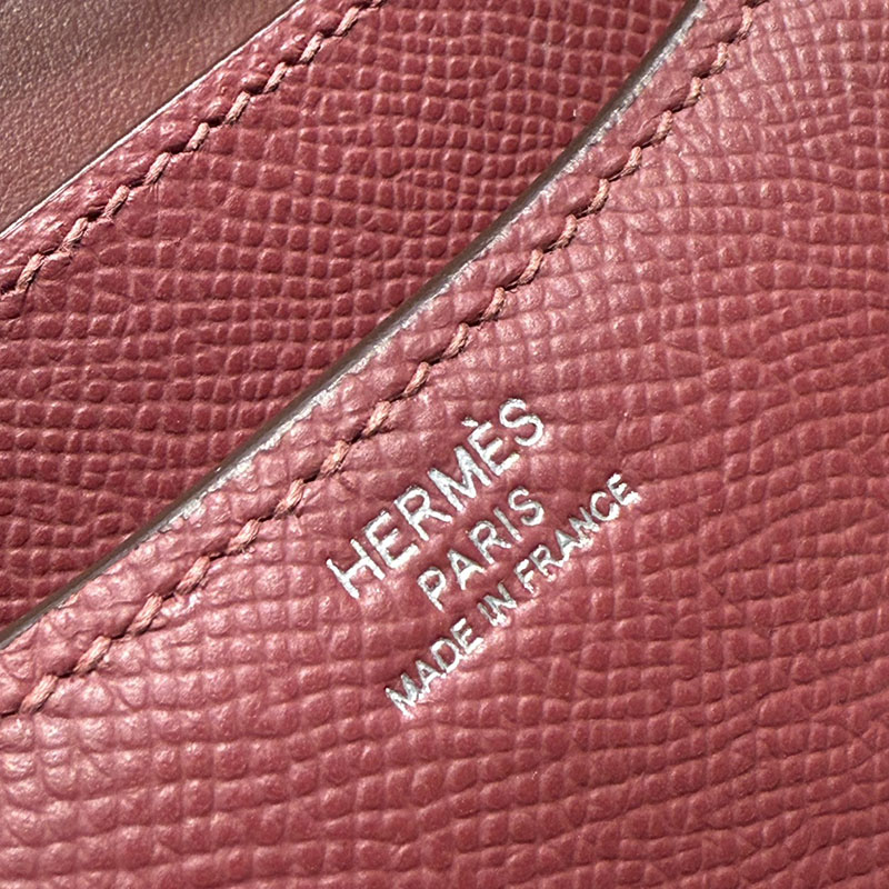 エルメス アウトレット 海外 HERMES コンスタンス3 ミニ ルビー ヴォーエプソン シルバー金具 2627417 コンスタンスミニ 定価 - 画像 (3)