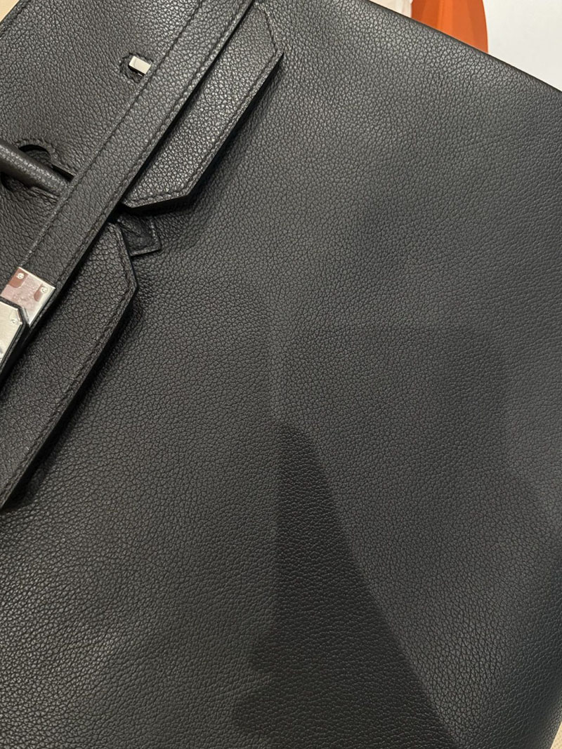 エルメスバーキン40コピー HERMES バーキン40 黒 ブラック エバーカラー シルバー金具 2627487 エルメス専門店 おすすめ - 画像 (15)