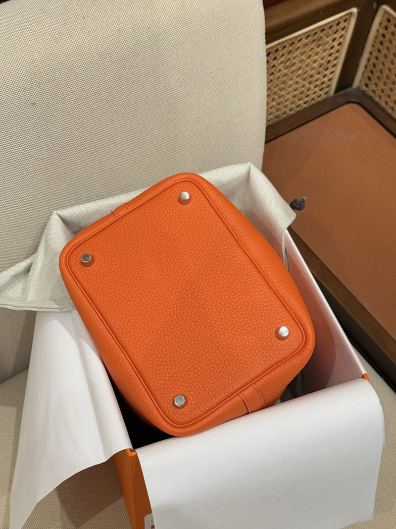 エルメス ピコタン風 HERMES ピコタンロック 18 PM フュー トリヨンクレマンス ゴールド金具 2627493 エルメス専門店 おすすめ - 画像 (6)