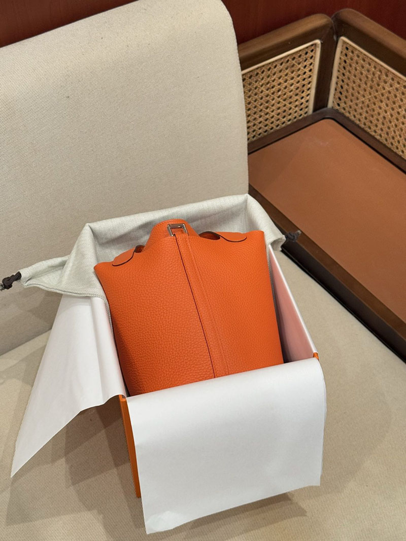 エルメス ピコタン風 HERMES ピコタンロック 18 PM フュー トリヨンクレマンス ゴールド金具 2627493 エルメス専門店 おすすめ - 画像 (3)