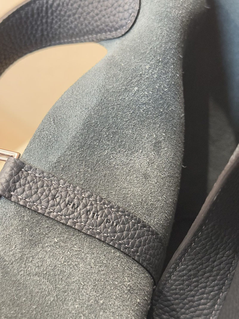 本革 レディース ハンドバッグ HERMES ピコタンロック 22 MM グリミスティ トリヨンクレマンス シルバー金具 2627523 エルメス専門店 おすすめ - 画像 (5)