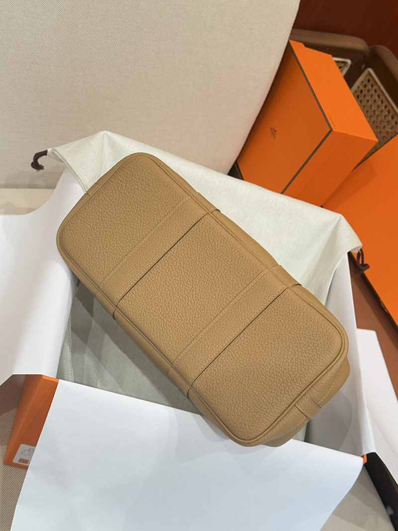 エルメス トートバッグ 革 HERMES ガーデンパーティ 30 TPM ビスキュイ ネゴンダ シルバー金具 2627535 エルメス専門店 - 画像 (9)