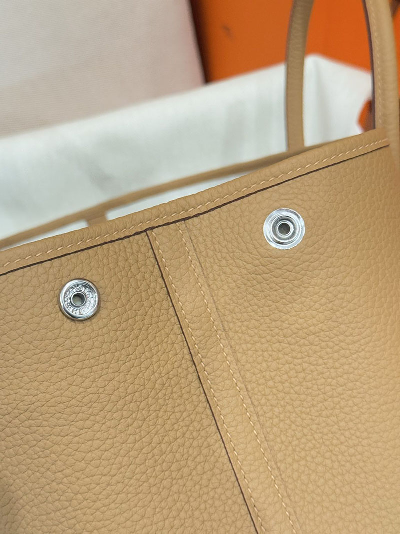 エルメス トートバッグ 革 HERMES ガーデンパーティ 30 TPM ビスキュイ ネゴンダ シルバー金具 2627535 エルメス専門店 - 画像 (4)