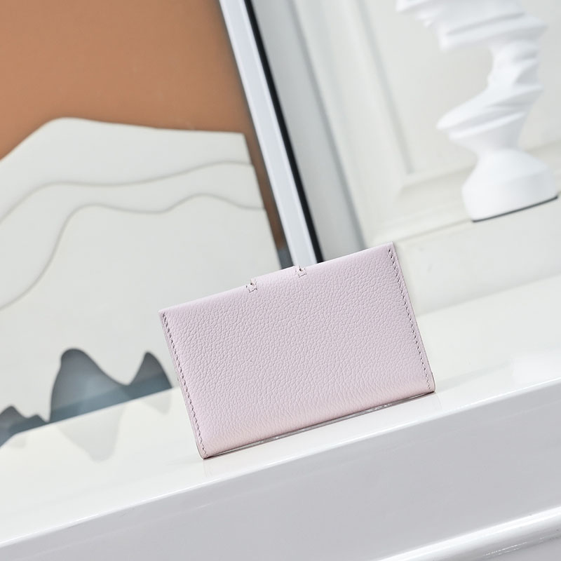 エルメス カードケース 新作 HERMES カードホルダー ローズドラジェ エバーカラー シルバー金具 2627572 エルメス アウトレット 店舗 - 画像 (8)